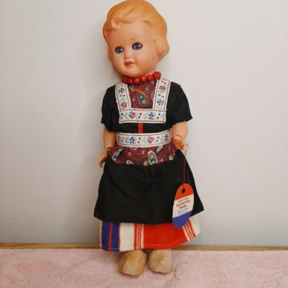 Vtg Genuine Rozetta Doll Amsterdam Holland Souvenir Dolls of the World - Picture 2 of 8